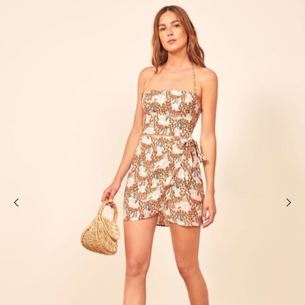 Reformation Coconut Dress in Nymph